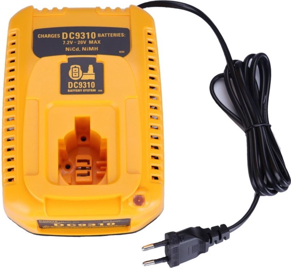 Oplader voor DeWALT accu / Black en Decker accu DW9116 / DW9117 / DC9310 / DC9310B