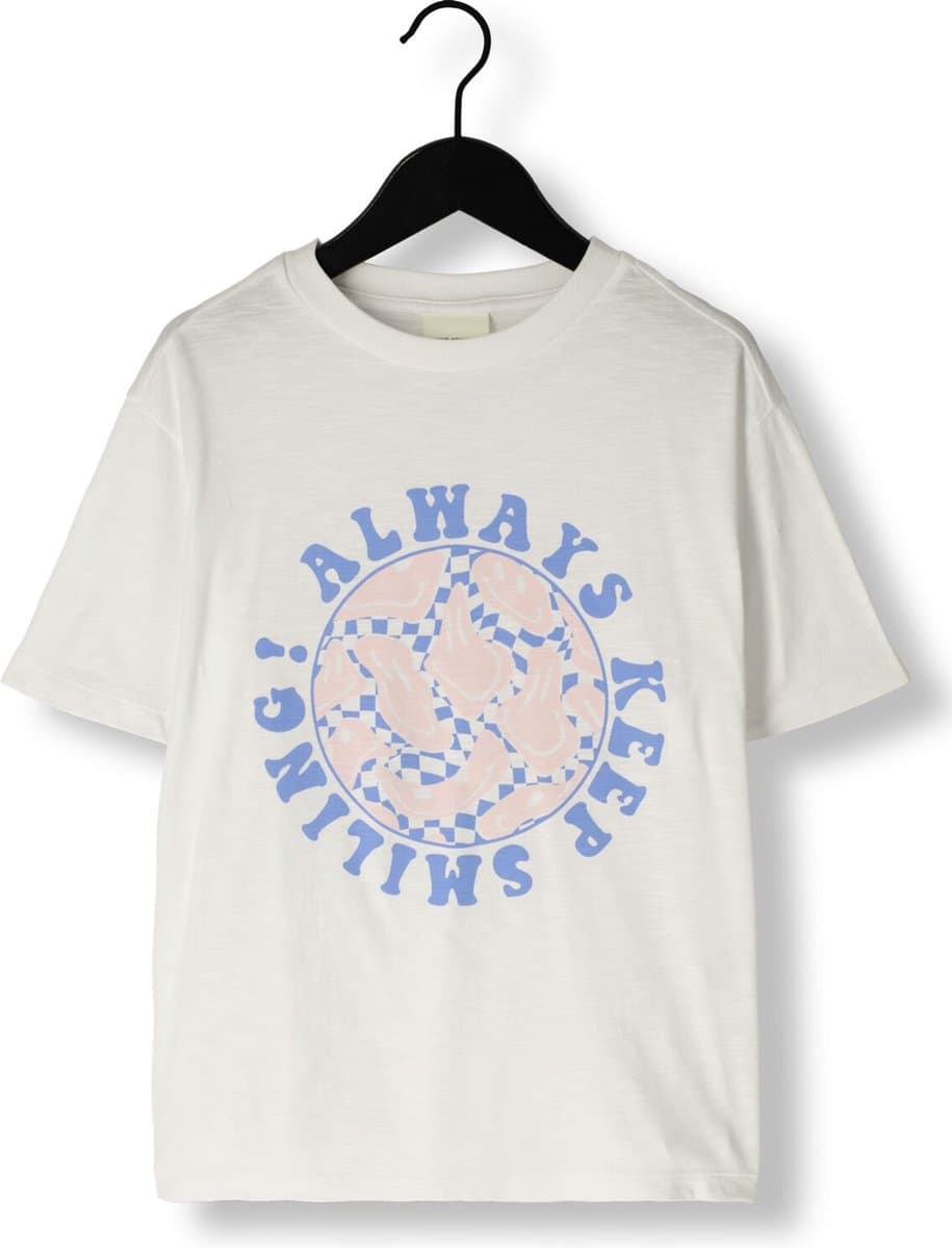 Sofie Schnoor G241215 Tops & T-shirts Meisjes - Shirt - Wit - Maat 164
