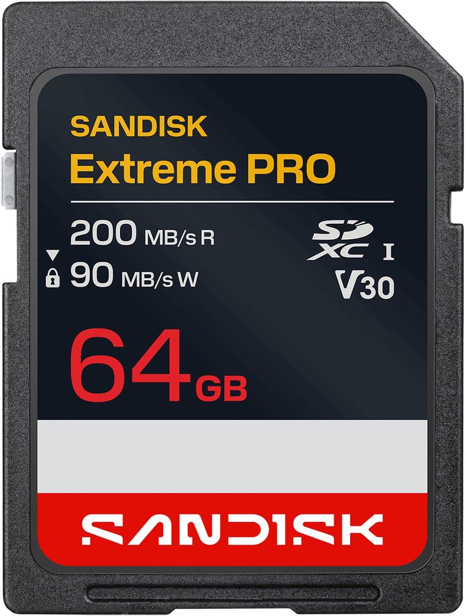 SANDISK Extreme PRO SDXC 64GB 90MB/s