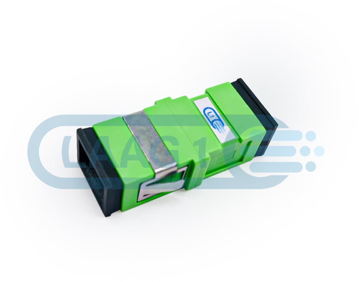 Laag1 - Glasvezel Koppelblokje - Duplex SC/APC - Singlemode Adapter