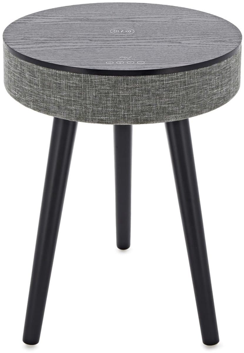 AVCOM Luidspeakertafel met Bluetooth, Zwart