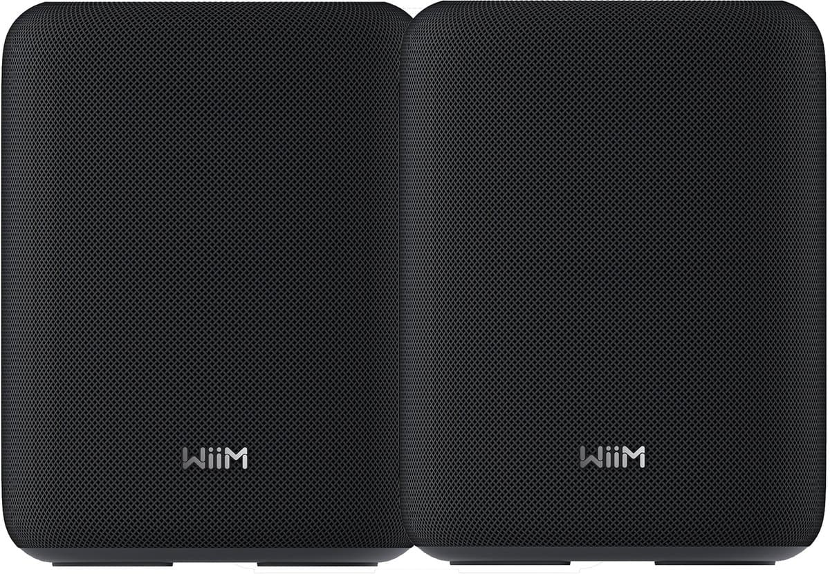 Wiim Sound Lite Twin - Draadloze Wifi Speaker voor Multiroom - Zwart (2 stuks)