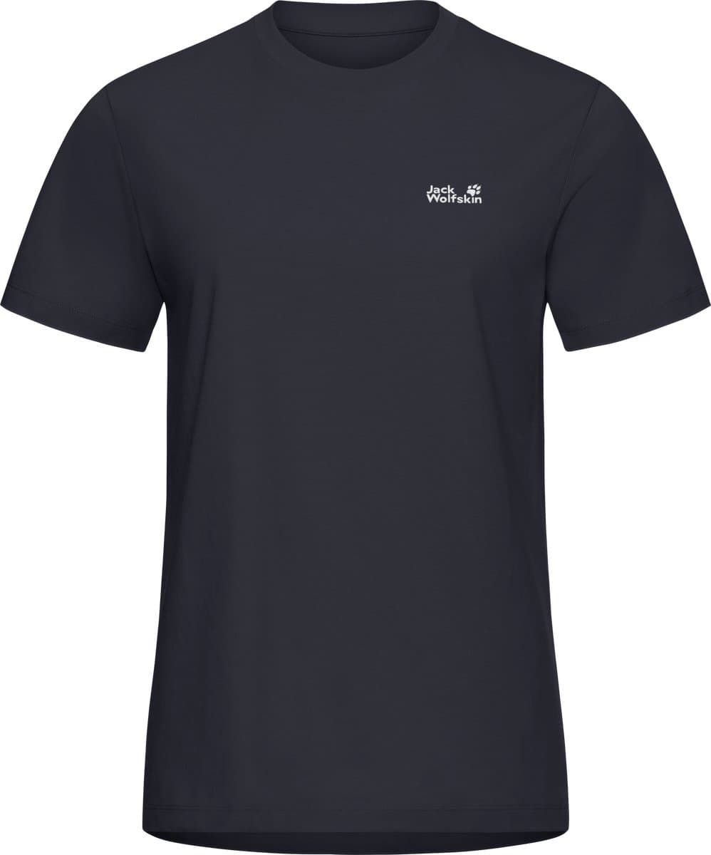 Jack Wolfskin ESSENTIAL T W Dames Outdoorshirt-dark navy