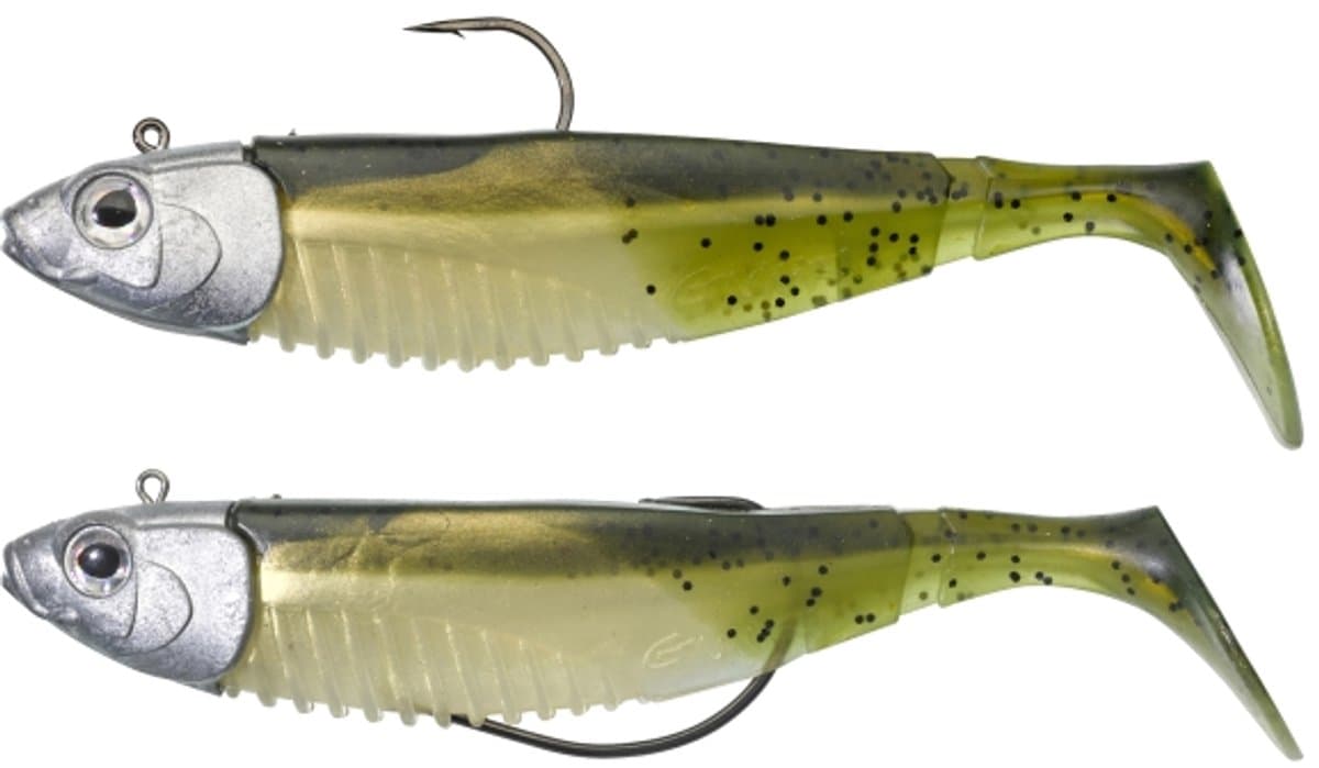 Gunki G'Bump Swm 145 Ready Pack Softbait Gold Ayu 14.5cm (34g) (2 stuks) - Shad