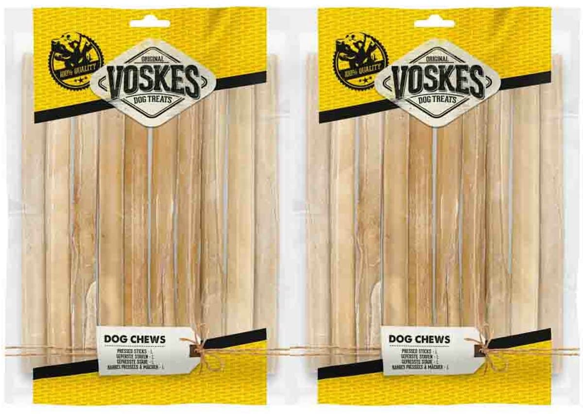 Voskes Geperste Staven L - 2 x 10 stuks - Voordeelverpakking