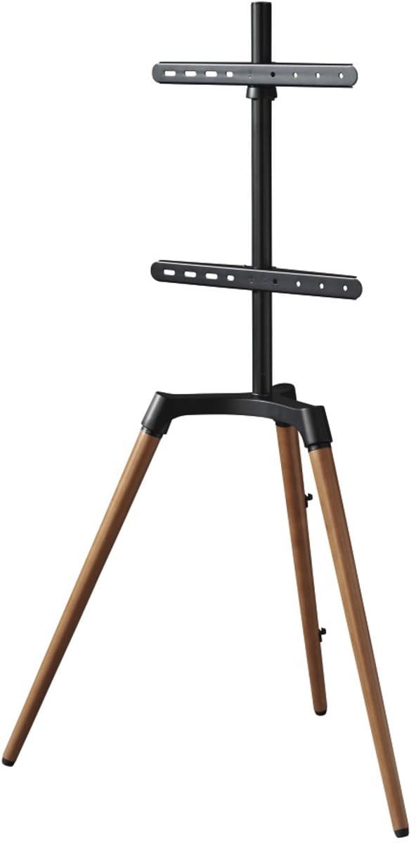 Hama tv standaard - Draaibaar - 65 inch - max 35kg - VESA 400x400 - in hoogte verstelbaar - Houtlook