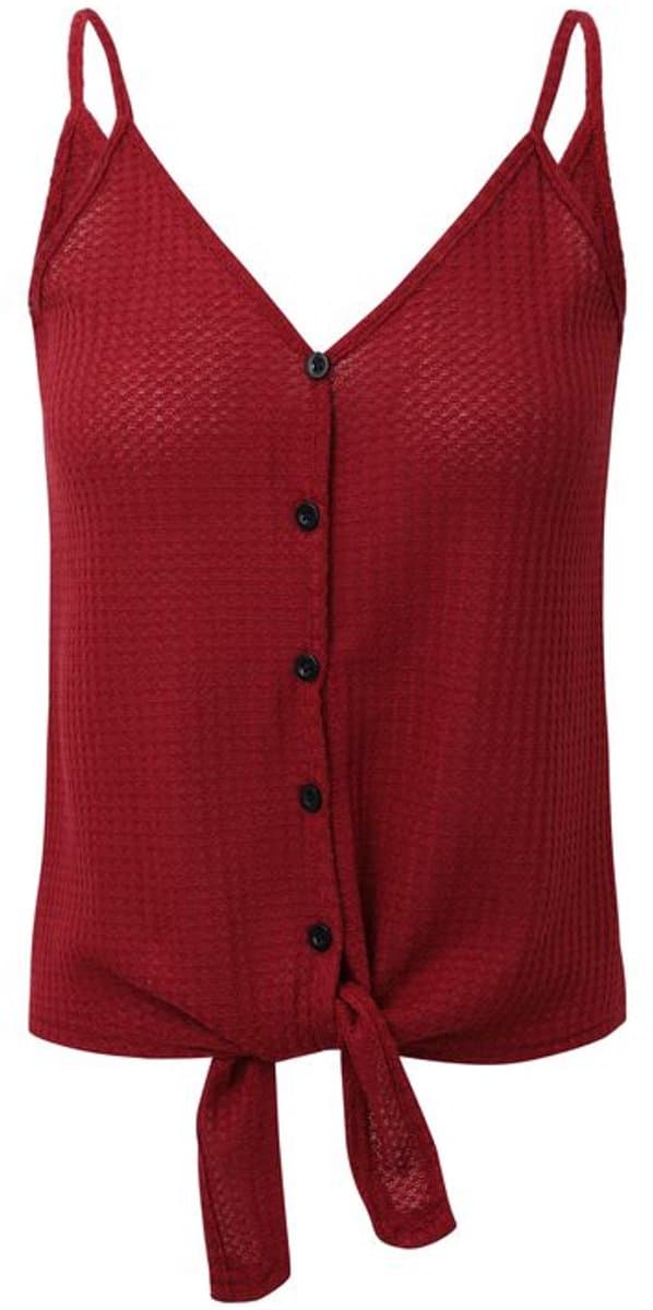 Forplay Jule Dames Top - bordeaux - XXL