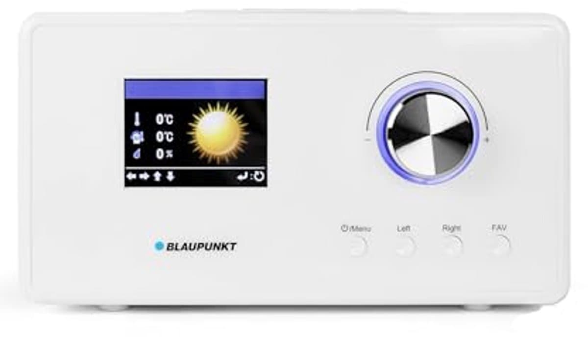 Internet Radio met Kleuren LCD Display - Wekken met Radio of Alarmtoon