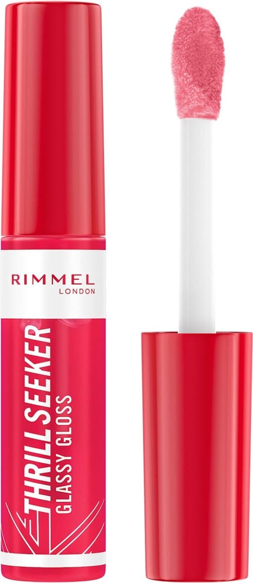 Rimmel Thrillseeker Glassy Gloss 600 Berry Glace Hydraterende Glans met Hyaluronzuur