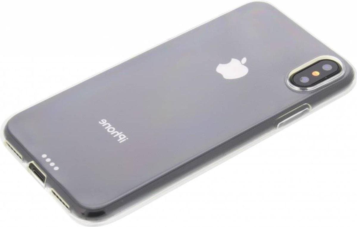 ***Ultra Dun Transparant Doorzichtig geschikt voor iPhone X/Xs Hoesje - Bescherm uw toestel - van Heble® ***