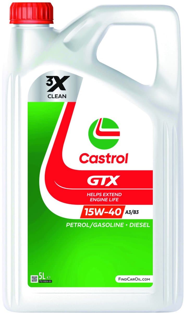 CASTROL GTX 15W-40 A3/B3 - 5 L