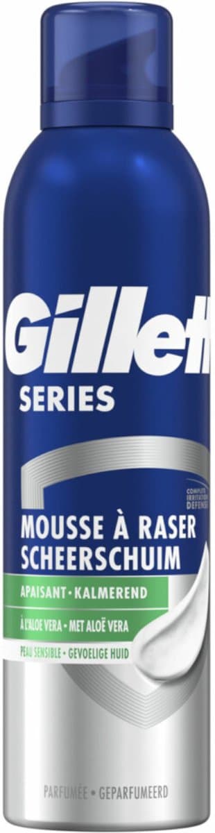 Gillette Series - Scheerschuim - Gevoelige Huid - With Aloe Vera - 250ml