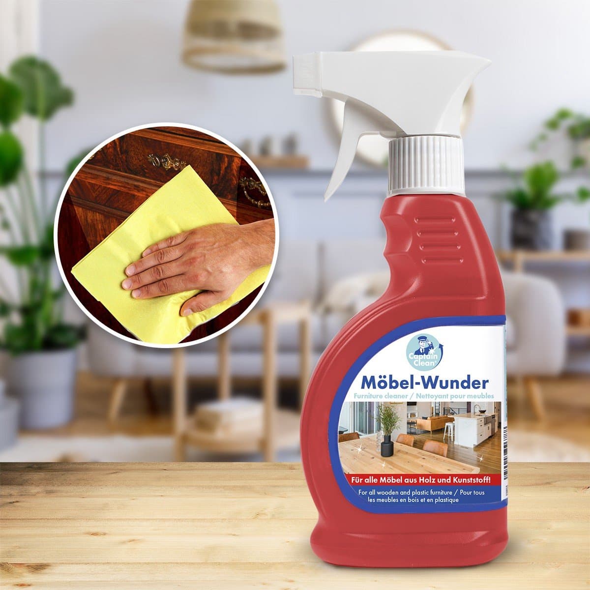 Meubel-Wonder, 300 ml inclusief microvezeldoek
