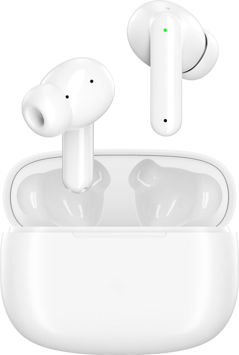 SoundFront Pro Draadloze Oordopjes - Bluetooth Oortjes - Koptelefoon - Geschikt voor smartphone & laptop - Wit