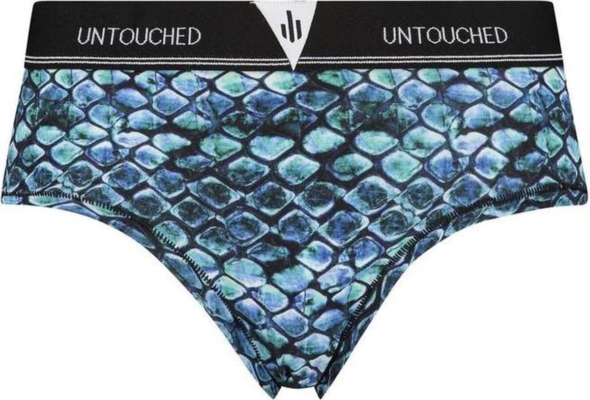 Untouched boxershort hipster dames - ondergoed dames - duurzaam - perfecte pasvorm - Reptile Hipster XL