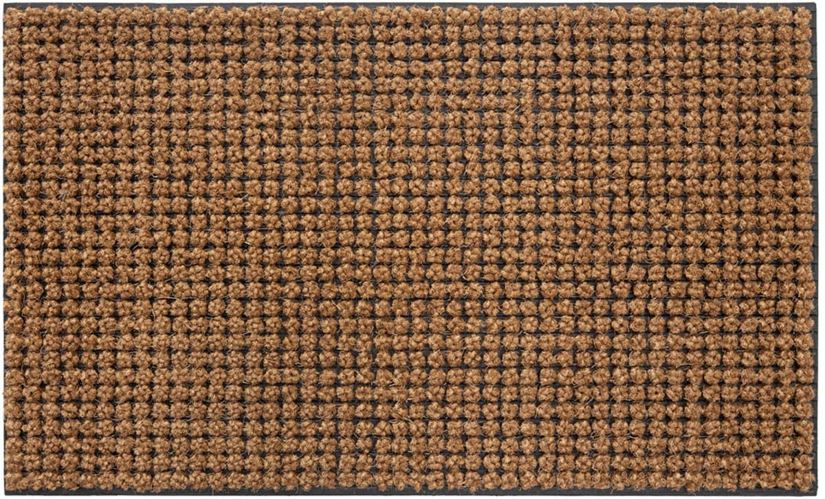 Hamat Boutique Natural 45 x 75 cm - Kokosmat - Deurmat Binnen en Buiten - Kokos Deurmat - Rubberen Onderzijde