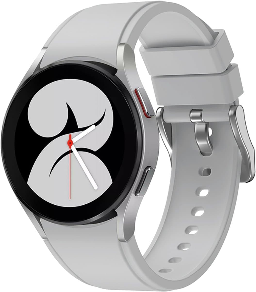Voor Samsung Galaxy Watch 5 Pro 45 mm siliconen horlogeband (lichtgrijs)