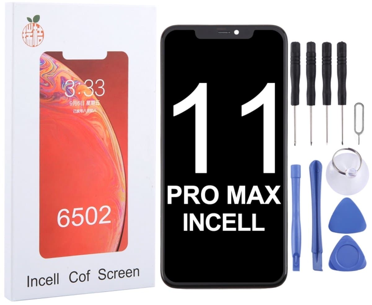 Incell TFT Materiaal LCD-scherm en Digitizer Volledige montage voor iPhone 11 Pro Max
