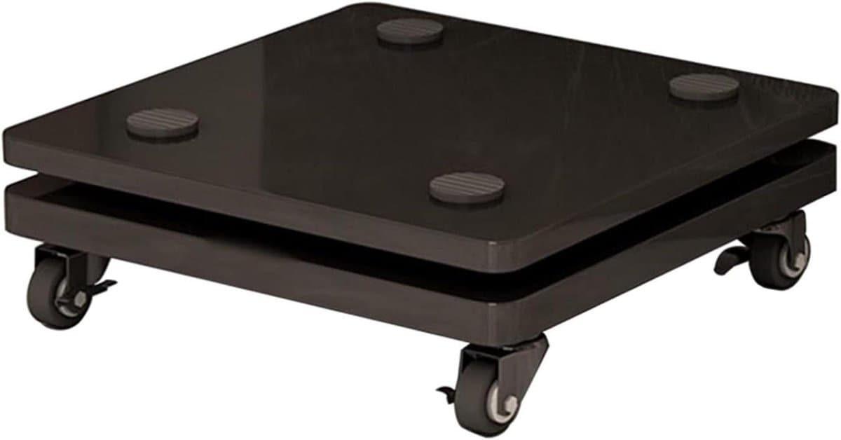 Subwoofer Isolatie Stand - Speaker Voeten Platform - Verbeterde Audio - Minimaliseert Trillingen - 30x35x8cm - Zwart