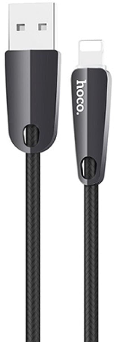 Hoco U35 USB naar Lightning-kabel, 1,2 m, zwart