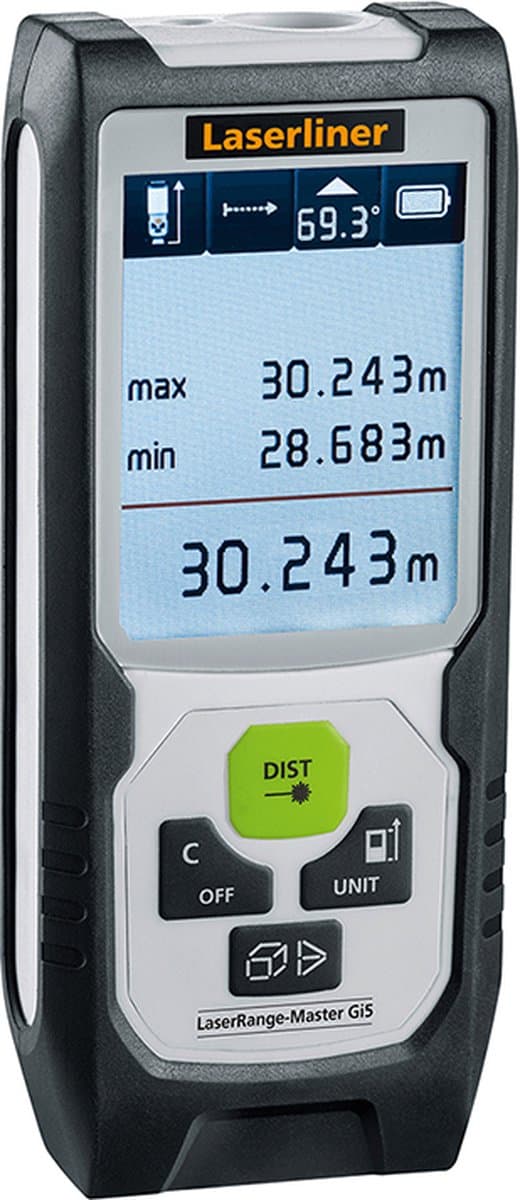 Laserliner LaserRange-Master Gi5 Afstandsmeter met hoekfunctie - groene laser - 50m
