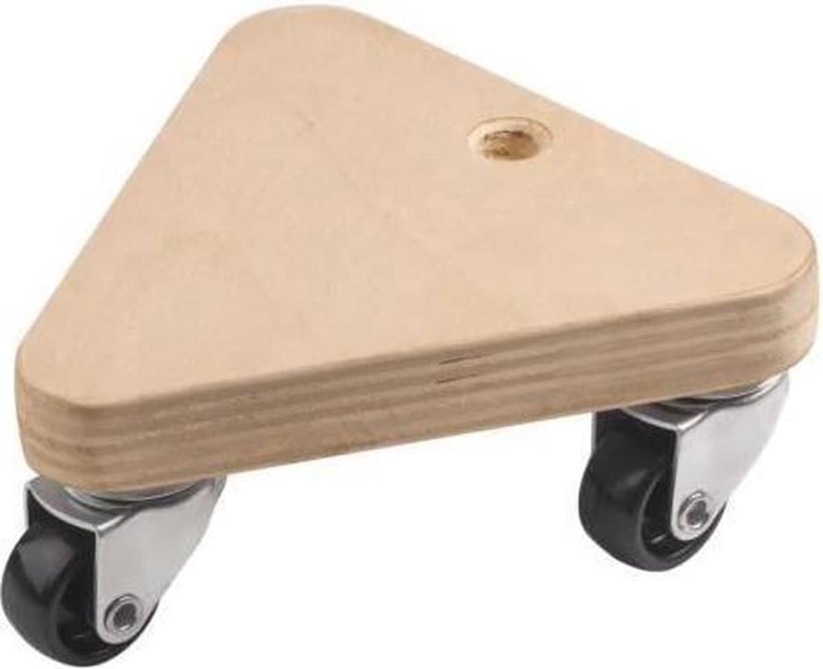 Metafranc WU0822140 Transportroller Multiplex Laadvermogen (max.): 100 kg 134 mm x 134 mm x 52 mm Aantal rollers 3