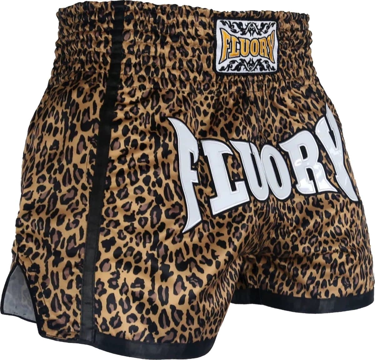 Fluory Muay Thai Shorts Kickboxing Leopard - XL