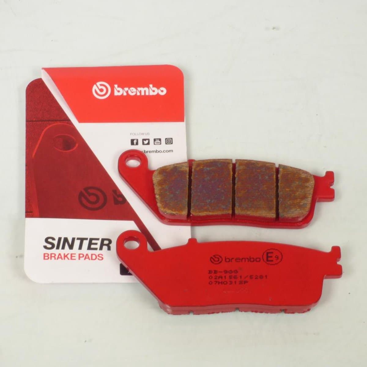 Plaquette de frein Brembo pour Moto Victory 1800 Judge 2015 AR Neuf