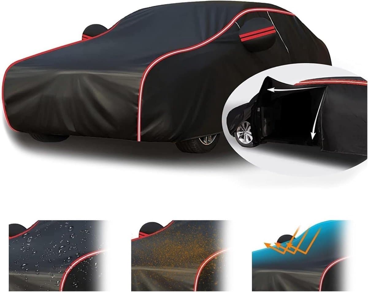 Waterdichte Autohoes voor Oldtimer Sedan 1975-1986 - All-Weather Bescherming