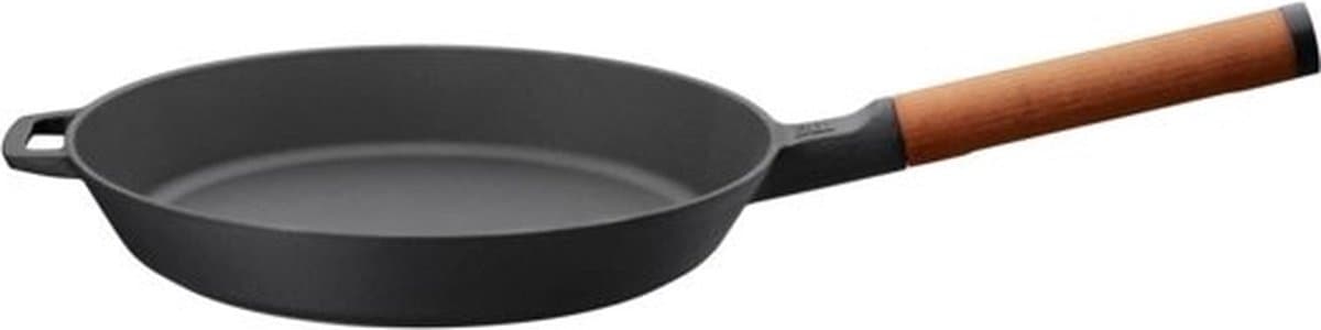 Fiskars Norden Gietijzeren Koekenpan 28cm - Gietijzeren Hapjespan - Thermium™ Anti-aanbaklaag