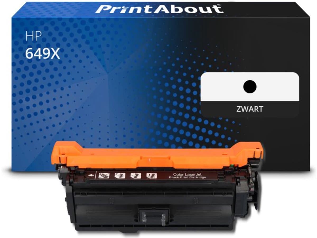 PrintAbout HP 649X (CE260X) toner zwart
