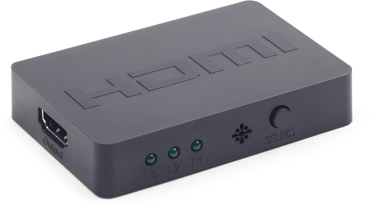 CablExpert DSW-HDMI-34 - 3-poorts HDMI switch + afstandsbediening