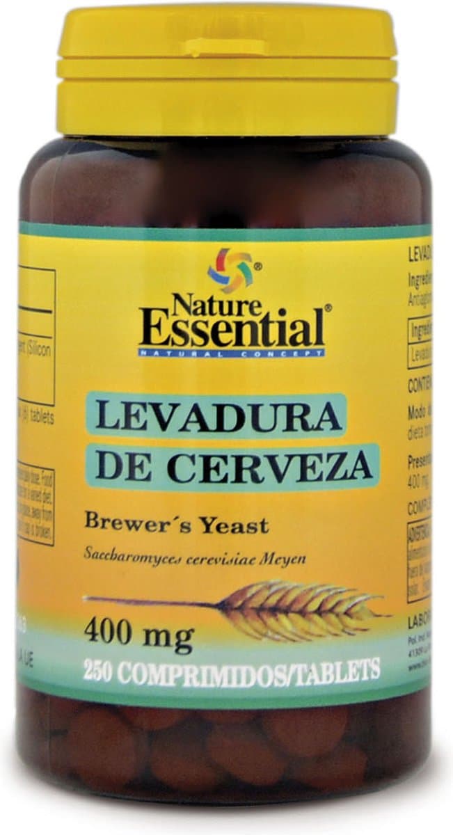 Nature Ess Levadura De Cerveza 400 Mg 250 Tabletas