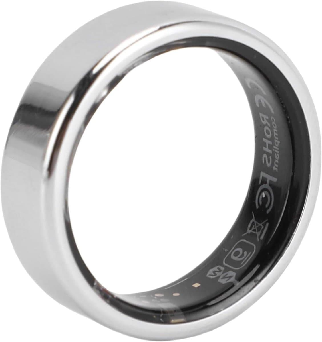 Slimme Ring - Fitness Tracker - Gezondheid Monitoren - Ultradun Rand - 5 Dagen Batterij - Zwart