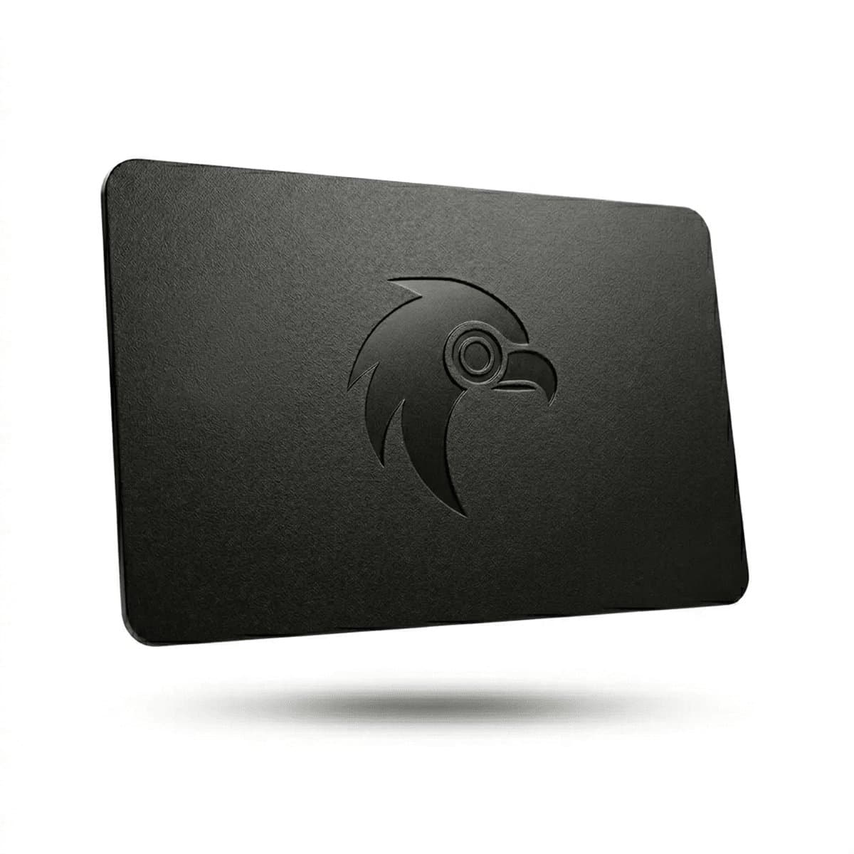 VCTparts® HawkDash Ultradunne Global GPS Android Tracker Card – Draadloos Opladen Waterdichte Smart Wallet Tracker Compatibel met Google Find My Device