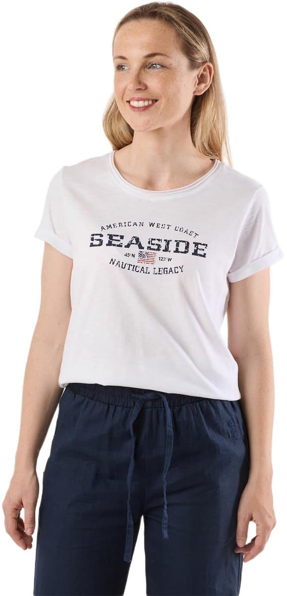 Seaside Nautical Tee – Dames T-shirt – Maat 42