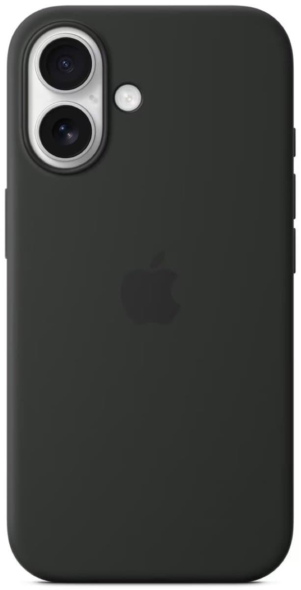 Apple iPhone 16 Back Cover met MagSafe Zwart
