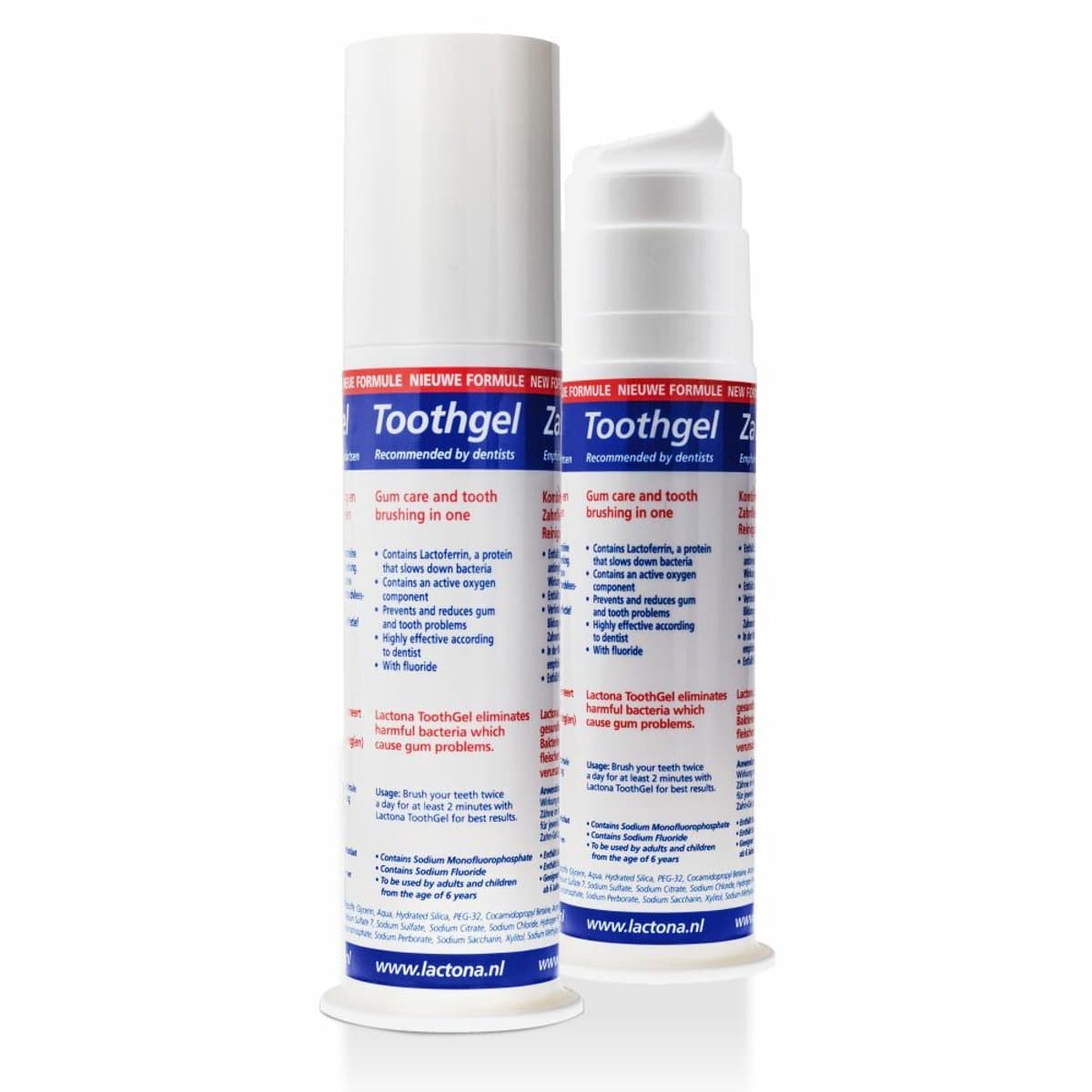 Lactona Tandgel - 4 x 100 ml - Voordeelverpakking