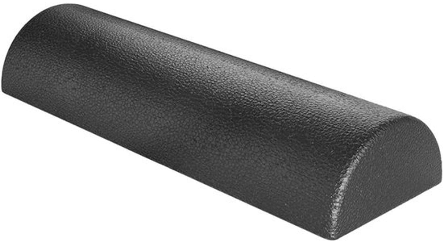 Foam Roller - Massagebal en Spierroller - Spierherstel - Half Moon-profiel - 30 cm - Zwart