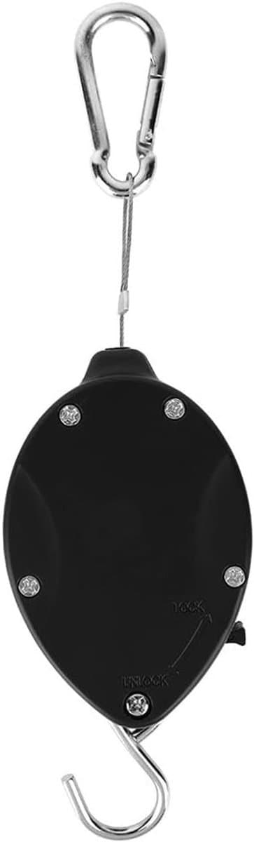 Hanging Basket Pulley Systeem - Zware Retractable Hanger voor Plantenpotten, Tuin Decoratie en Ophangsystemen