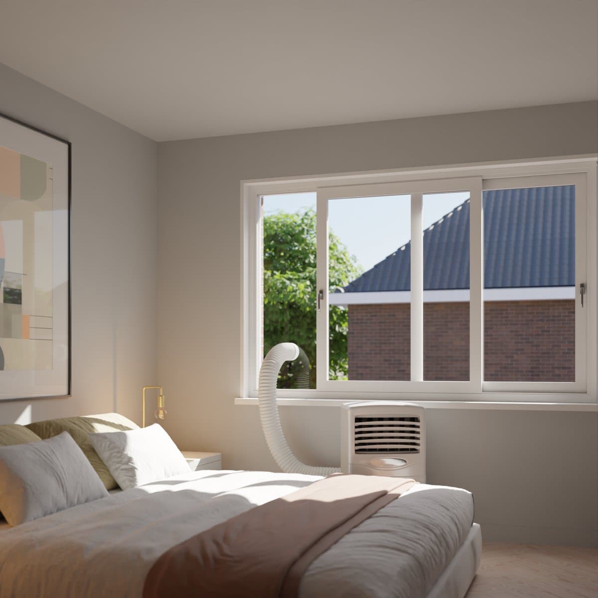 Kunststofplatenshop.nl - Plexiglas Raamafdichting voor Mobiele Airco – 55cm × 100cm– 4 mm Dik – Transparant