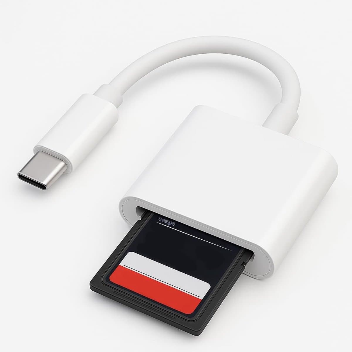 SolidKeus - USB C SD Kaartlezer voor Snelle Gegevensoverdracht