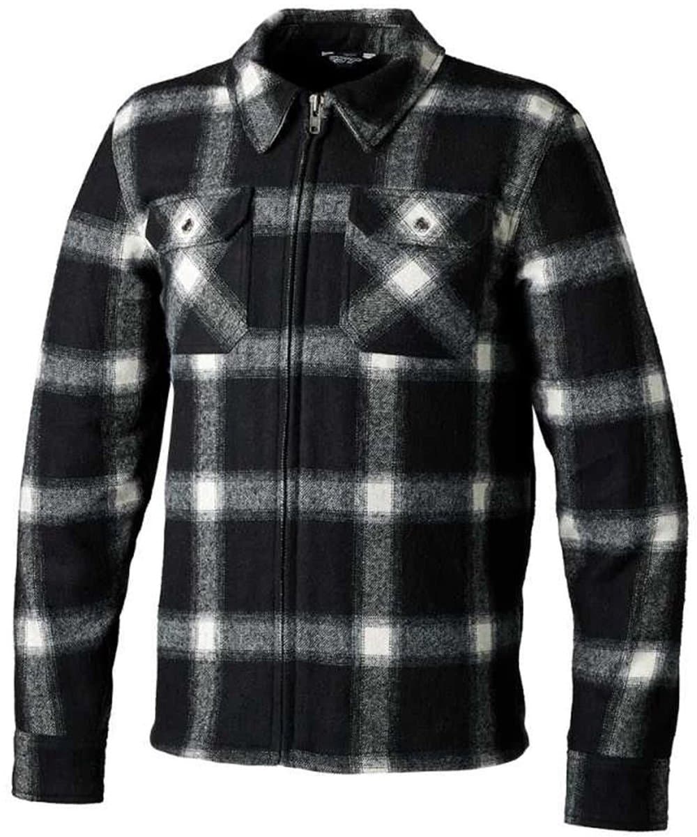 RST Textiel motorjas Brushed Textiel overhemd heren CE - Zwart Zwart 44