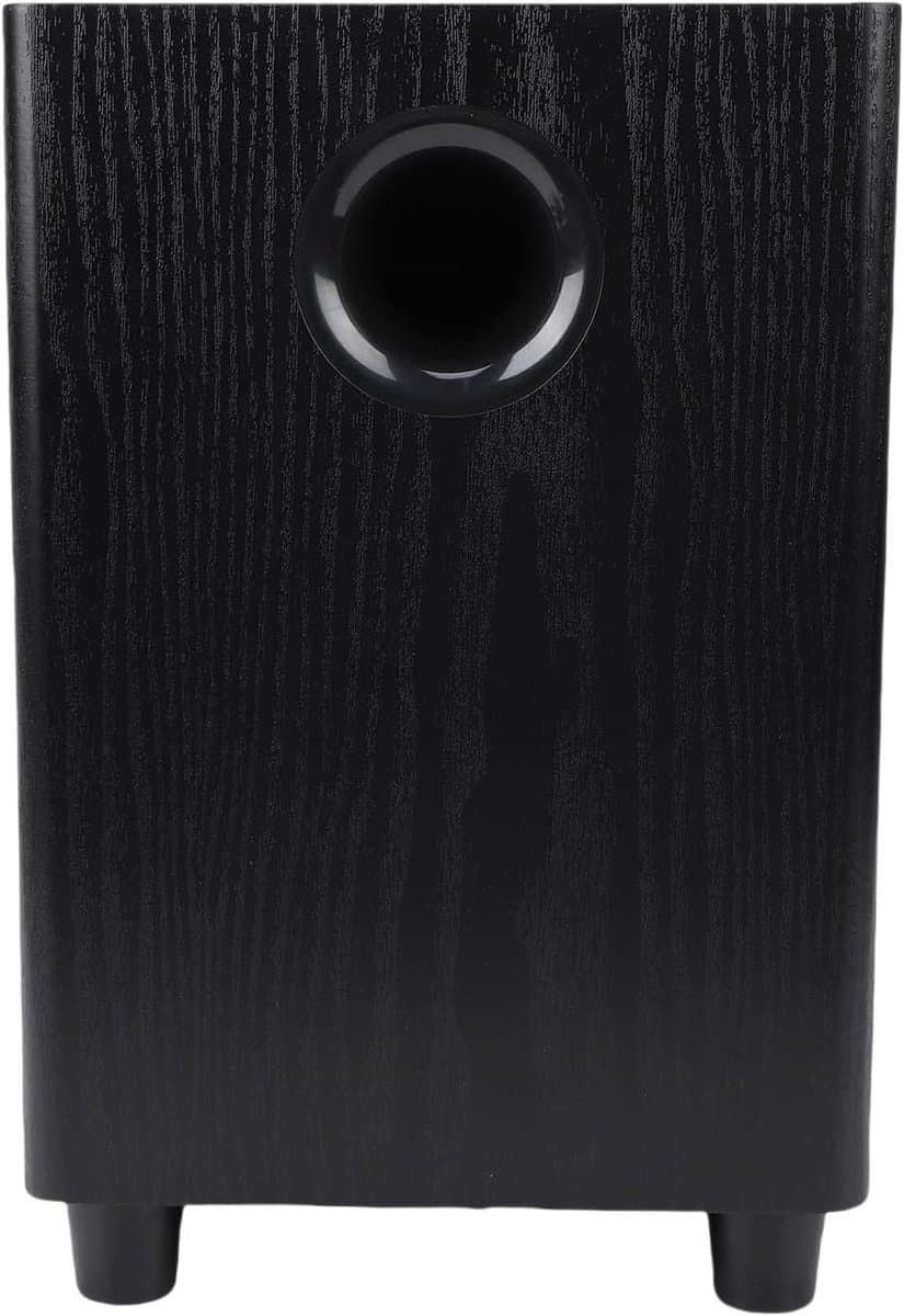 Passieve Subwoofer - Basluidspreker Diepe Bas - Thuisbioscoop Geluid - 100W Hoog Vermogen - 65 Inch - Zwart
