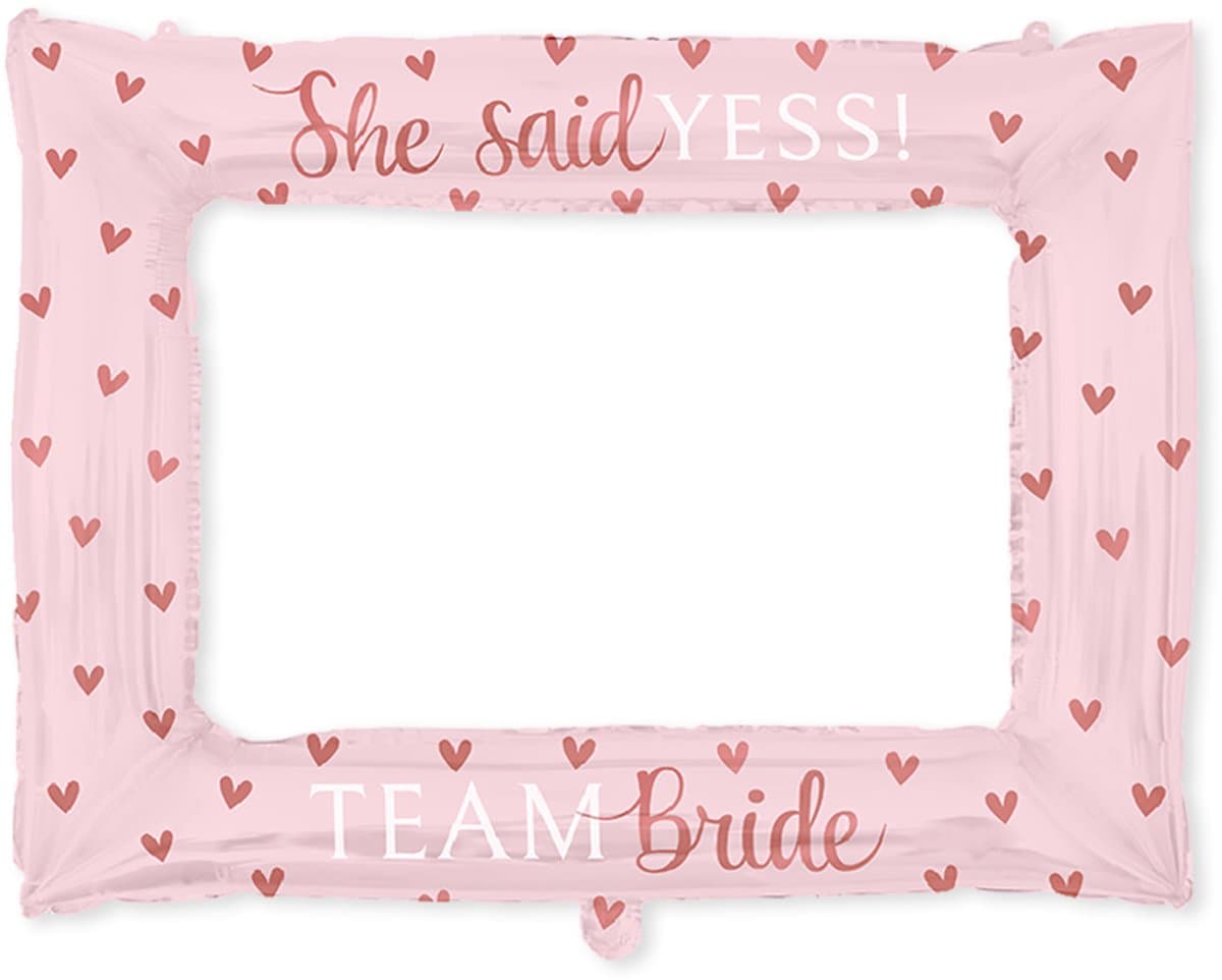 Q2P - Fotoframe - Bride To Be - Vrijgezellenfeest - Vrouw - Ballon - Feest - Versiering