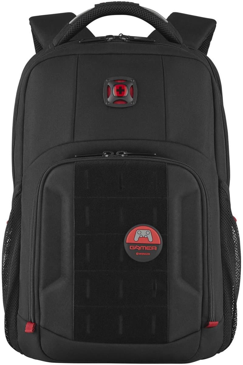WENGER Laptop rugzak Rugzak met laptopvak Tech PlayerMode 15.6" Gaming Laptop Backpack 20L Black Zwart