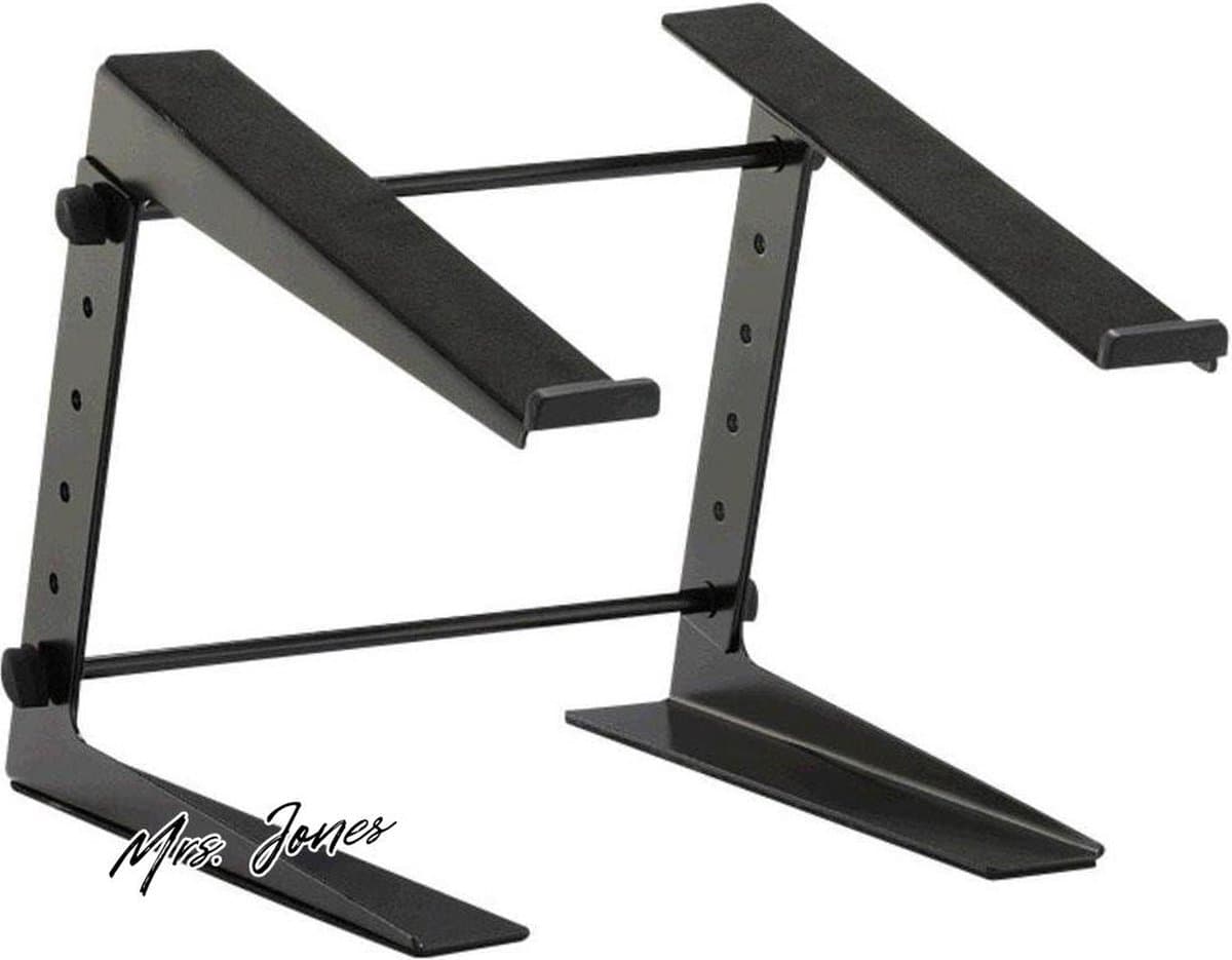 Mrs. Jones Verstelbare Laptopstandaard Zwart - Ergonomisch Ontworpen .