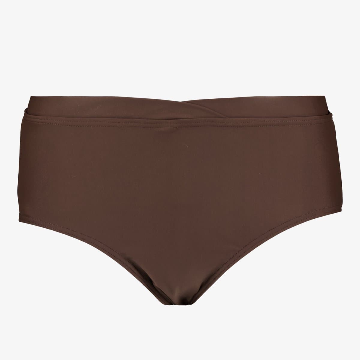 Osaga dames high waist hipster bikinibroekje bruin - Maat L