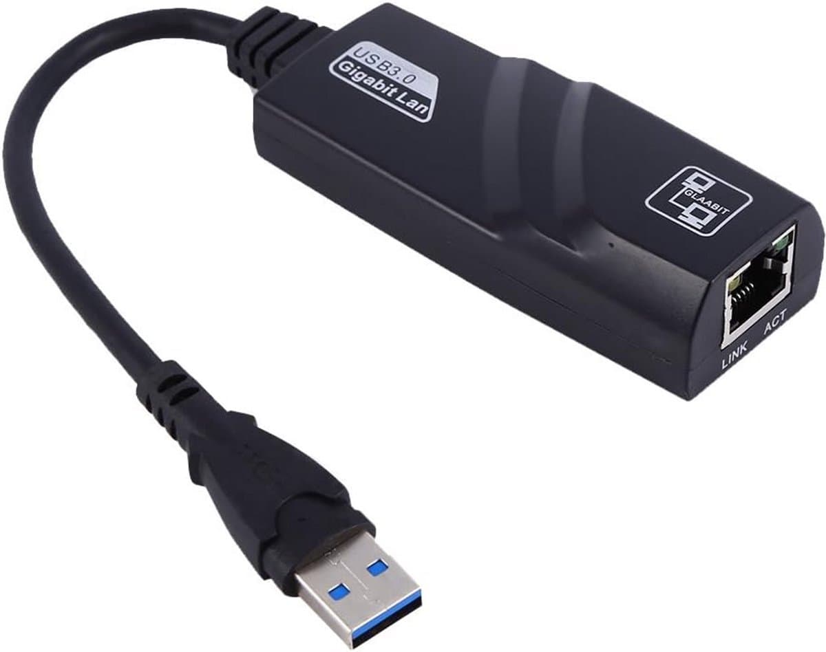 USB 3.0 naar RJ45 Gigabit Netwerk Adapter voor Snelle Internetverbinding