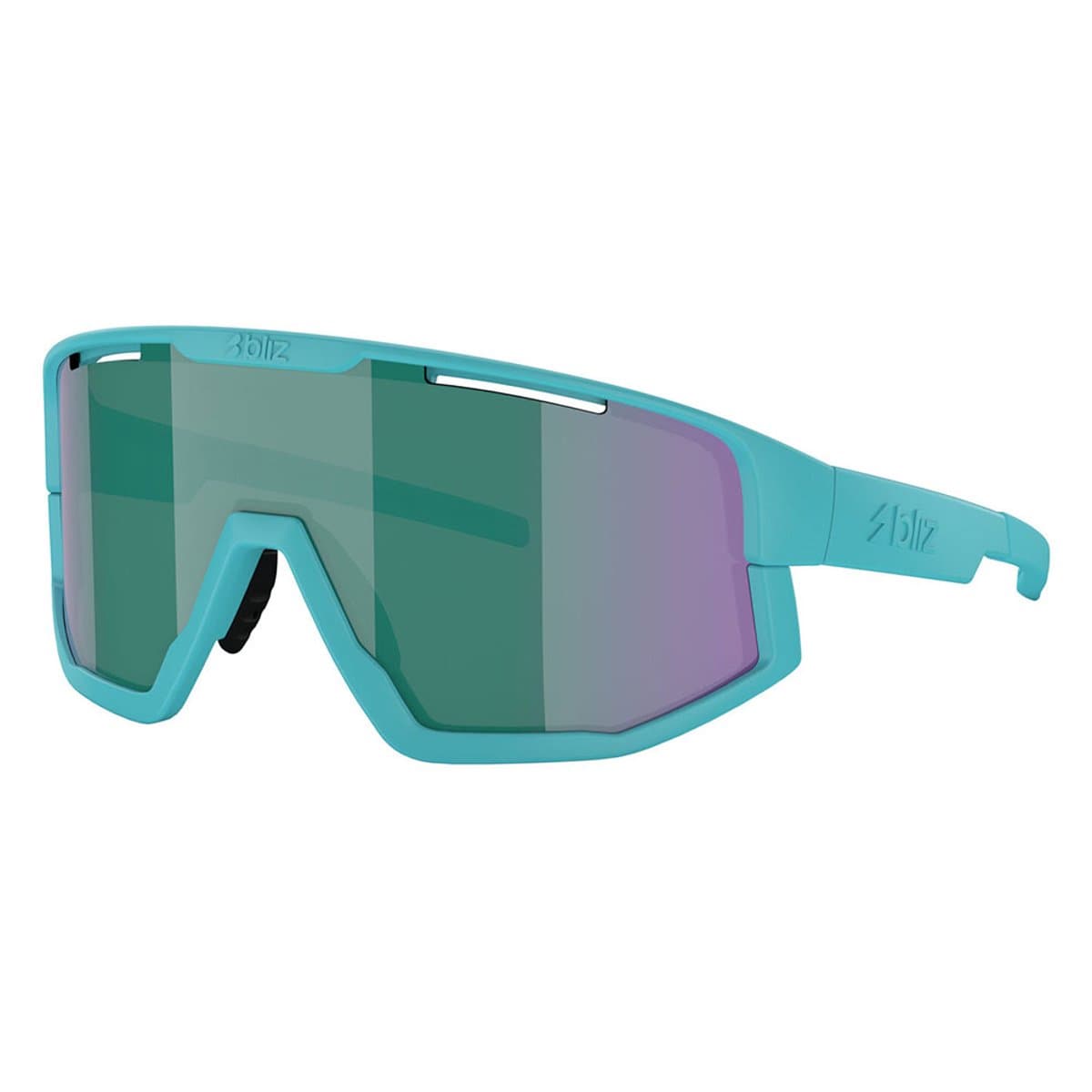 Bliz Vision Zonnebril Transparant Green w Blue/Green Revo/CAT3 Man,Vrouw